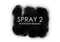 Free Spray Photoshop Brushes 2