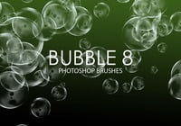 Gratis Bubble Pinceles para Photoshop 8