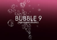 Free Bubble Pinceles para Photoshop 9