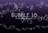 Free Bubble Pinceles para Photoshop 10