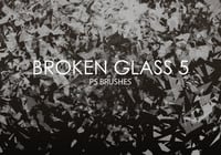 Free Broken Glass Photoshop Brushes 5