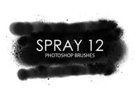 Free Spray Photoshop Brushes 12