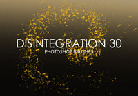 Free Disintegration Photoshop Brushes 30