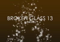 Free Broken Glass Photoshop Brushes 13