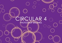 Free Circular Photoshop Brushes 4