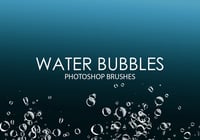 Free Water Bubbles Photoshop Brushes 