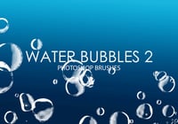 Free Water Bubbles Photoshop Brushes 2