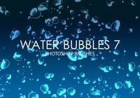 Free Water Bubbles Photoshop Brushes 7