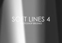 Free Soft Lines Photoshop Brushes 4