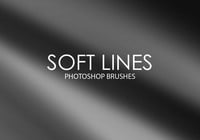 Free Soft Lines Photoshop Brushes