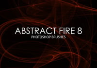 Free Abstract Fire Photoshop Brushes 8