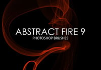 Free Abstract Fire Photoshop Brushes 9