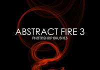 Free Abstract Fire Photoshop Brushes 3