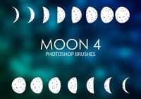 Free Moon Photoshop Brushes 4