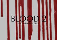 Free Blood Photoshop Brushes 2