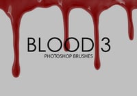 Free Blood Photoshop Brushes 3