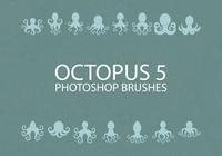 Free Octopus Photoshop Brushes 5