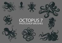 Free Octopus Photoshop Brushes 7