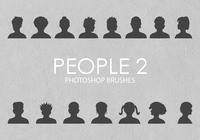 cepillos de Photoshop personas gratis 2