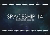 Cepillos de Photoshop gratuitos para nave espacial 14