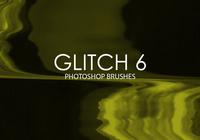 Gratuit Glitch Photoshop Brushes 6