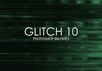 Free Glitch Pinceles para Photoshop 10