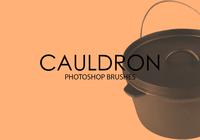 Free Cauldron Photoshop Brushes