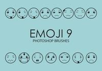 Emoji Photoshop Brushes 9