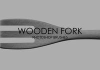 Wooden Fork Photoshop Borstar