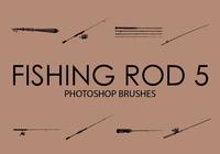 Free Fishing Rod Pinceles para Photoshop 5