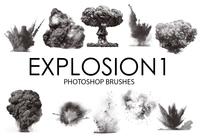 Explosion Photoshop Brushes