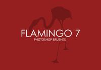 Flamingo Photoshop Brushes 7