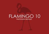 Flamingo Photoshop Brushes 10