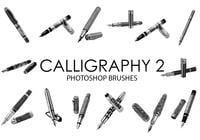 Calligraphy Tools Photoshop Brushes 2