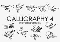 Calligraphy Photoshop Brushes 4