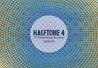 Halftone Photoshop Brushes 4