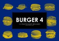 pinceles de hamburguesas photoshop 4