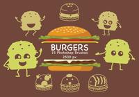 Burgers Photoshop Brushes