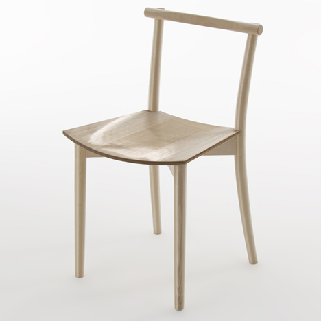 Fishline Chair by Nendo