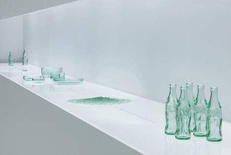 Bottleware by Nendo for Coca-Cola