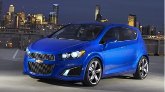 2011 Chevrolet Aveo (RS Concept, 2010 Detroit Auto Show)