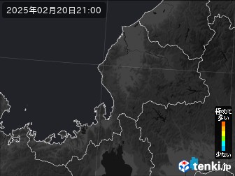 PM2.5分布予測(福井県)