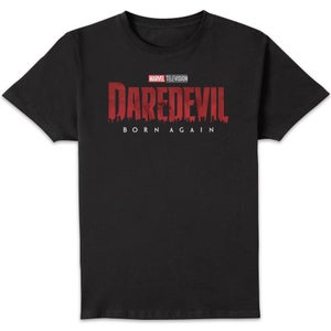 Marvel Daredevil Born Again Logo Unisex T-Shirt - Black