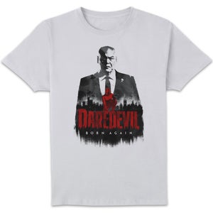 Marvel Daredevil Born Again Shadow Of The City Unisex T-Shirt - White