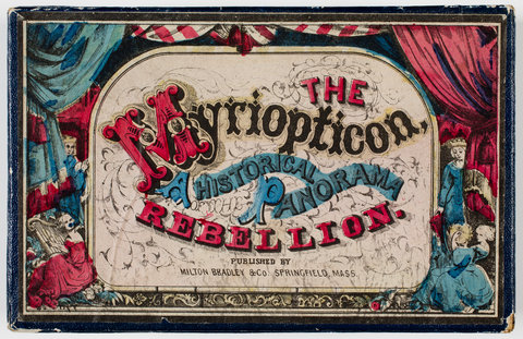 Milton Bradley’s Myriopticon, a parlor game containing images from the history of the “Rebellion” or the American Civil War. Our quiz is online and not in a parlor, but we hope you enjoy it anyway. <a href="//www.nytimes.com/slideshow/2014/01/30/opinion/30Myropticon-ss.html"><br /></a>