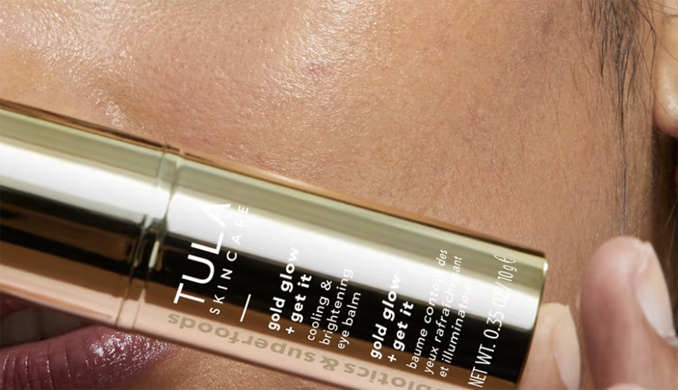 gold glow + get it cooling & brightening eye balm