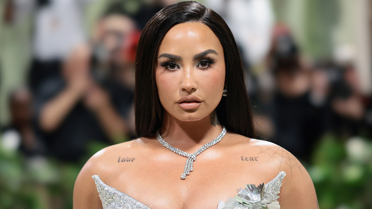 NEW YORK, NEW YORK - MAY 06: Demi Lavato attends The 2024 Met Gala Celebrating "Sleeping Beauties: Reawakening Fashion" at The Metropolitan Museum of Art on May 06, 2024 in New York City.