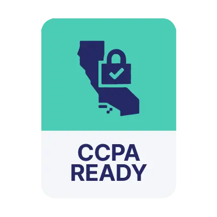 Badge for CCPA Ready Compliance