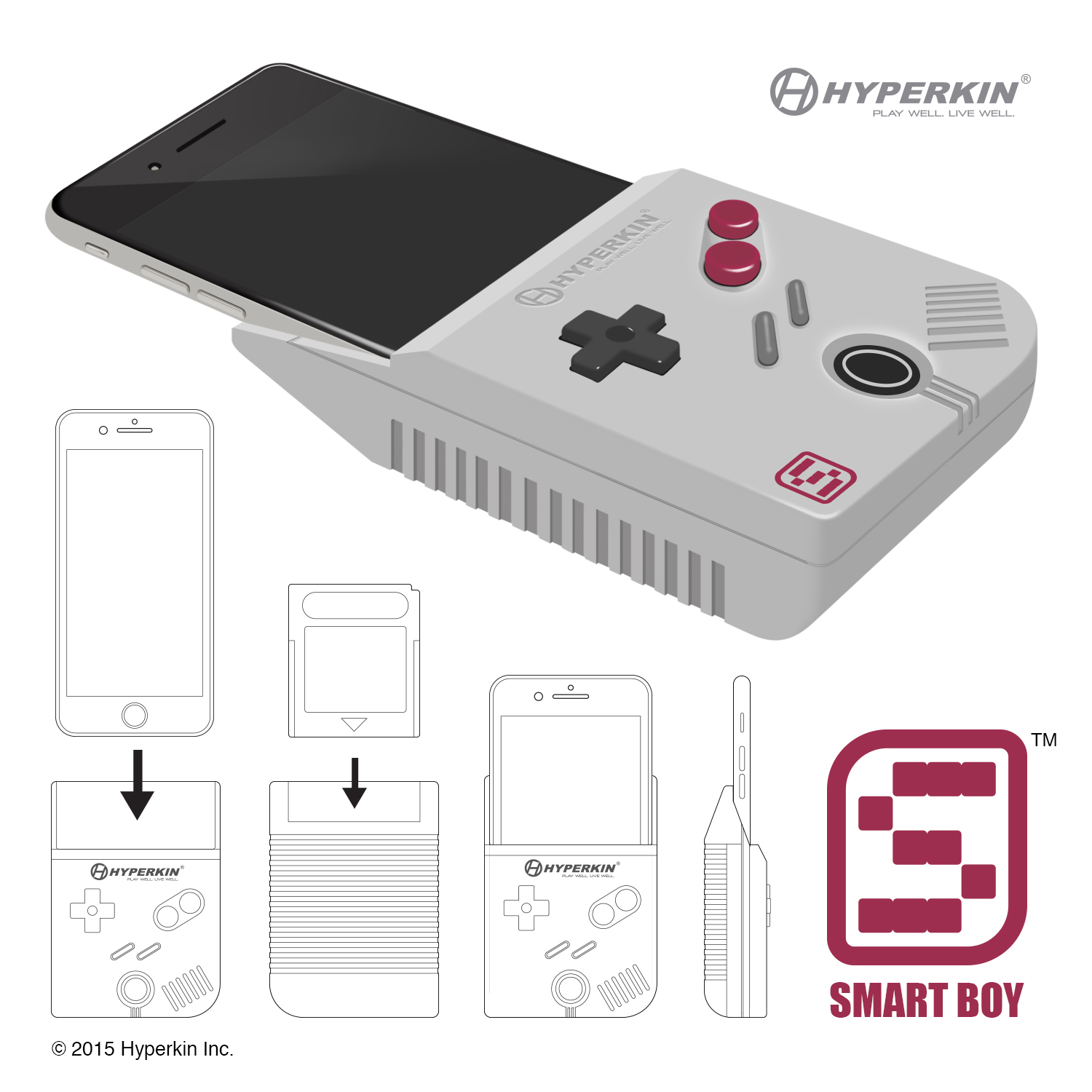 ｢iPhone｣でゲームボーイのカセットが遊べるようになるかも − Hyperkinが｢Smartboy｣を発表