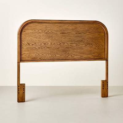 Traditional Wooden Headboard - Aged Oak - Hearth & Hand™ with Magnolia